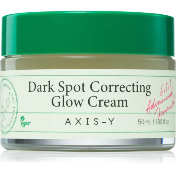 AXIS-Y 6+1+1 Advanced Formula Dark Spot Correcting Glow Cream hydratační gelový krém pro pleť s hyperpigmentací 50 ml