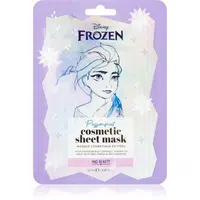 Mad Beauty Frozen Elsa plátýnková maska s rozjasňujícím a hydratačním účinkem 25 ml