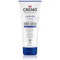 Cremo Refreshing Mint Cooling Shave Cream krém na holení v tubě pro muže 177 ml