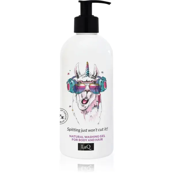 LaQ Music Purifies Lama šampon a sprchový gel 2 v 1 300 ml
