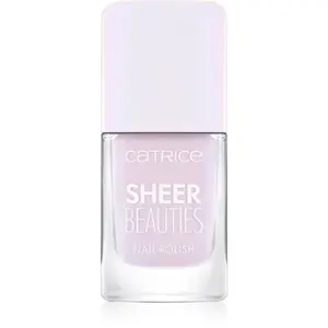 Catrice Sheer Beauties Nail Polish lak na nehty odstín 100 Lavender Whispers 10.5 ml