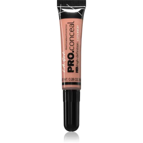 L.A. Girl Cosmetics HD Pro. Conceal tekutý korektor odstín Peach 8 g