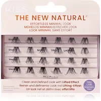 KISS The New Natural Effortless Minimal Look trsové nalepovací řasy bez uzlíku Trio 02 24 ks