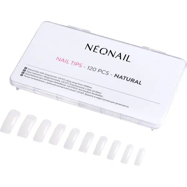 NEONAIL Nail Tips umělé nehty typ Natural 120 ks