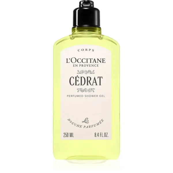 L’Occitane Cédrat Perfumed Shower Gel sprchový gel 250 ml