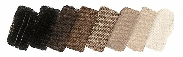 Olejová barva Mussini 35ml – 645 asphaltum black transparent