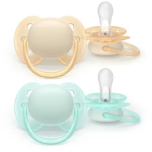 Philips Avent Ultrasoft SCF091/40 0-6 m dudlík Neutral 2 ks