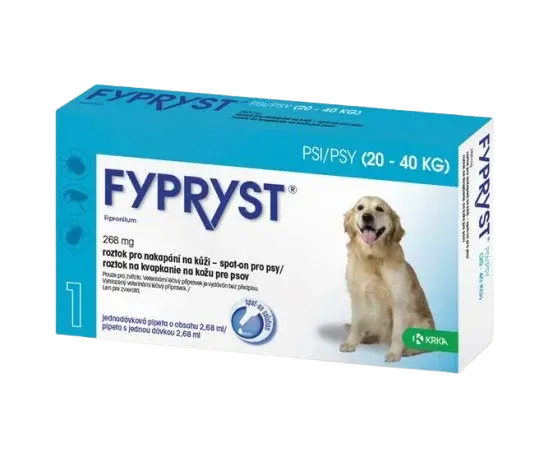 FYPRYST for dogs pre psov L 20-40 kg 2.68 ml