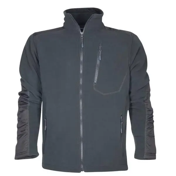 Mikina fleecová 4TECH, velikost M, šedá