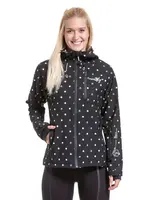 Meatfly dámská softshell bunda Zaja Dots Black | Černá | Velikost M