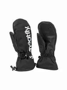 Meatfly pánské rukavice Osbourne Black | Černá | Velikost XL