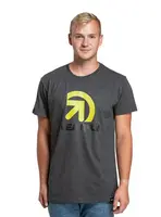 Meatfly pánské tričko Dais Charcoal Heather | Šedá | Velikost XS