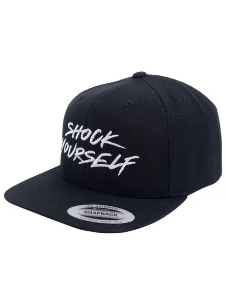 Meatfly kšiltovka Big Shock Snapback Black | Černá | Velikost One Size