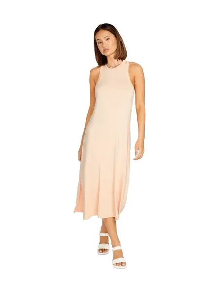 Volcom dámské šaty Stonelight Dress Melon | Růžová | Velikost M