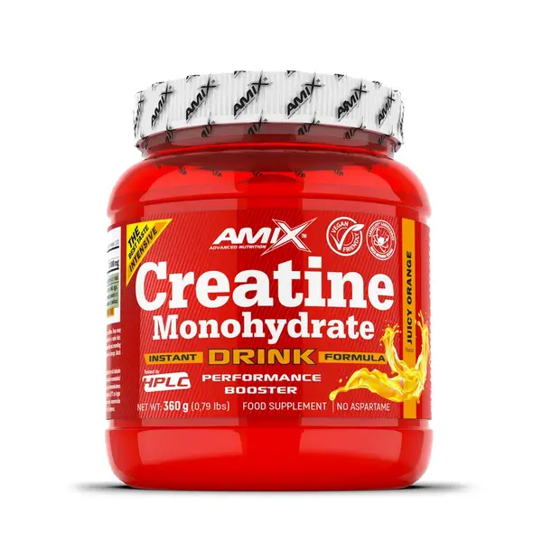 AMIX Creatine Monohydrate Drink , Orange, 360g