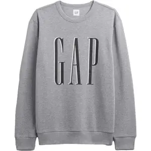 GAP V-LW DB FLEECE Pánská mikina, šedá, velikost