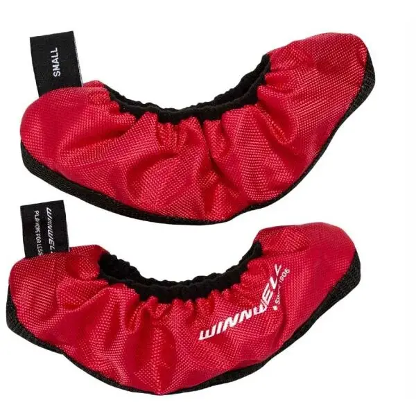 WINNWELL PREMIUM SR Chránič bruslí, červená, velikost