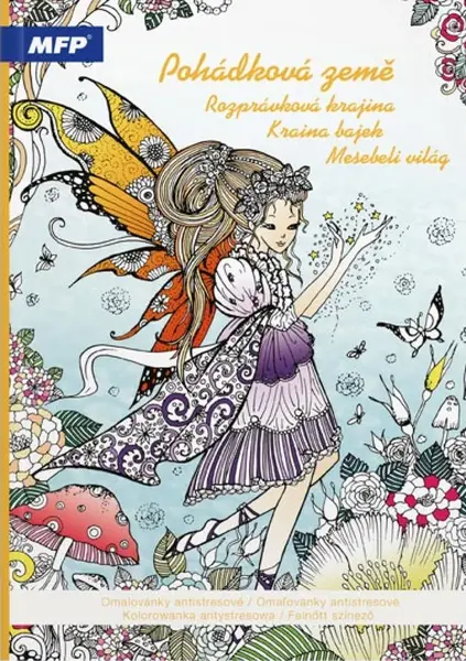 Omalovánky antistresové Pohádková země