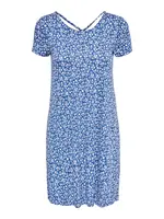 ONLY Šaty 'ONLBERA'  modrá / biela