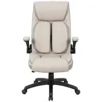 Cantus KANCELÁŘSKÉ KŘESLO, vzhled kůže, síťovina, šedá, černá, šedohnědá