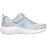 Skechers BOUNDER Dívčí volnočasová obuv, šedá, velikost