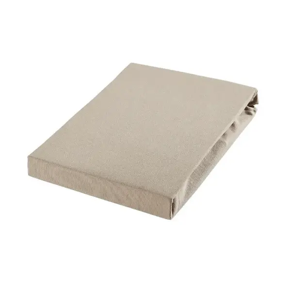 Novel ELASTICKÉ PROSTĚRADLO, žerzej, šedohnědá, 140-160/200-220 cm