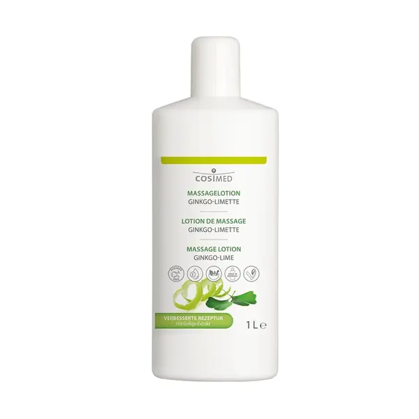 cosiMed masážní emulze Ginkgo-Limetka - 1000 ml