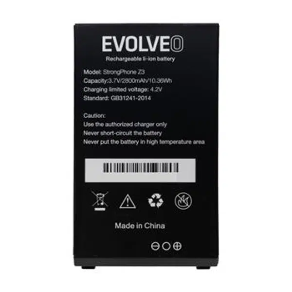 EVOLVEO originální baterie  Li-Ion  2800 mAh pro StrongPhone Z3