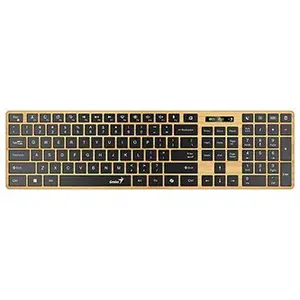 Genius Slimstar 7250BT Copilot klávesnice bezdrátová CZ/SK, béžovo-černá