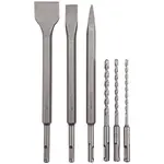 Makita Příslušenství - 6dílná sada vrtáků a sekáčů SDS Plus D-58920