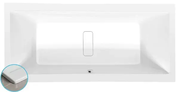 Polysan Vany - Vana Marlene Slim, 180x80x48 cm, bílá 72034S