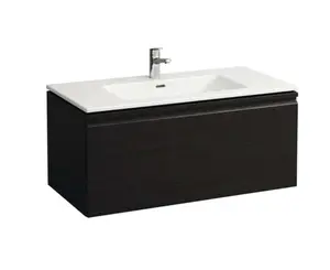 Laufen Pro S - Skrinka s umývadlom, 100x50 cm, farba wenge H8609654231041