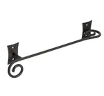 Sapho Rebecca - Držiak uterákov, dĺžka 30 cm, čierna CC320