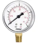 Novaservis Inštalatérsky program - Manometer 63 mm 1/4" radiálny 0-4 bar M6304R