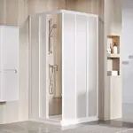 Ravak Supernova - Sprchové dvere ASRV3-80, 77-79 cm, biela/Pearl 15V401R211