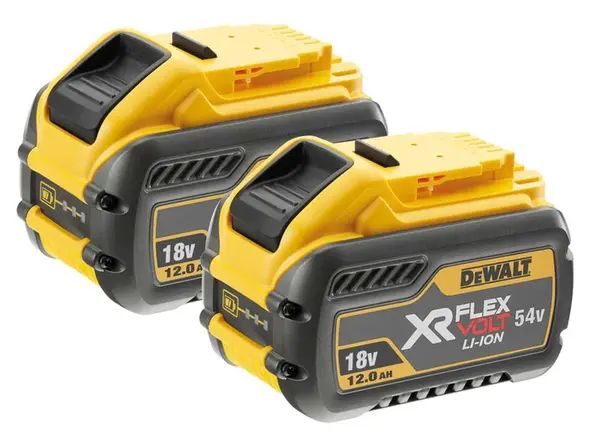 DeWALT Příslušenství - 18/54V Akumulátor XR FLEXVOLT 12,0/4,0 Ah, 2 ks DCB548Y2