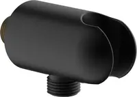 Hansa Kolínka - Nástěnné kolínko s držákem, matná černá 290019-33