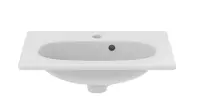 Ideal Standard Tesi - Umyvadlo 53x38 cm, s přepadem, otvor pro baterii, bílá T351101