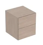 Geberit ONE - Boční skříňka 45x49x47 cm, 2 zásuvky, dub 505.077.00.5