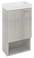 Sapho Latus - Umývadlová skrinka, 30x53x17 cm, dvierka Ľ/P, dub polar LT711-1010