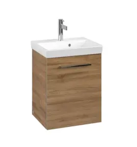 Villeroy & Boch Avento - Umývadlová skrinka, 43x51x35 cm, 1 dvierka, Oak Kansas A88700RH