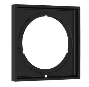 Axor ShowerSelect ID - Predĺženie 17x17 cm, matná čierna 13641670