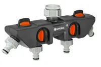 Gardena - Rozdělovač s ventily, 4-cestný 8194-20