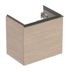 Geberit Acanto - Umyvadlová skříňka, 60x54x42 cm, 2 zásuvky, dub 503.008.JH.1