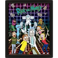 3D obraz Ricky a Morty
