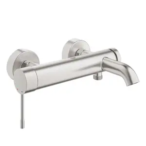 Grohe Essence - Vanová baterie, supersteel 33624DC1
