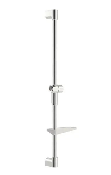 Hansa Viva - Sprchová tyč 97 cm, s poličkou, chróm 44130200