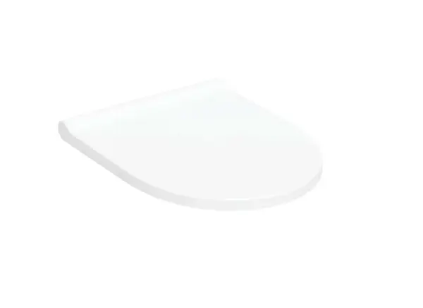 Geberit Acanto - WC doska, SoftClose, lesklá biela 502.719.01.1