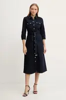 Džínové šaty Morgan