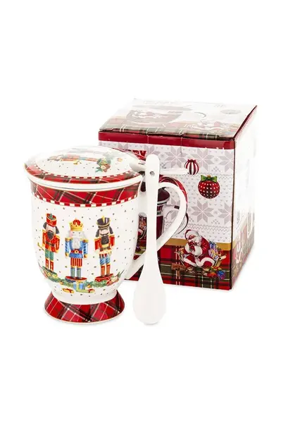 Šálek s infuzérem 12 x 9 x 12 cm více barev